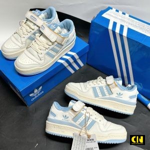 Giày Adidas Forum 84 Low Cloud White Blue