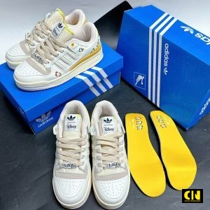 Giay Adidas Forum Low Cl Disney White Like Auth Giày Adidas Forum Low CL Disney White Like Auth