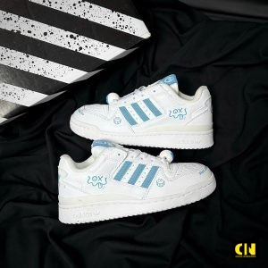 Giay Adidas Forum Low Cl Cloud White Giày Adidas Forum Low Cl Cloud White