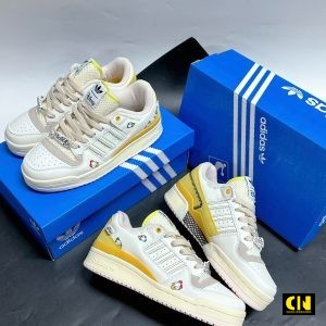 Giay Adidas Forum Low Disney Mau Trang Vang Giày Adidas Forum Low Disney Màu Trắng Vàng