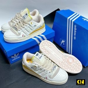Giay Adidas Forum Low Disney Trang Vang Kem Full Box Bill Giày Adidas Forum Low Disney Trắng Vàng Kem Full Box Bill
