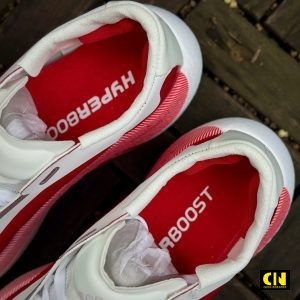 Giay Adidas Hyperboost Edge White Red Full Box Do Giày Adidas Hyperboost Edge White Red Full Box Đỏ