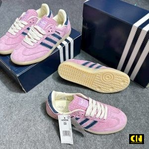 Giay Adidas Notitle X Samba Og Pink Navy Giày Adidas Notitle X Samba OG Pink Navy