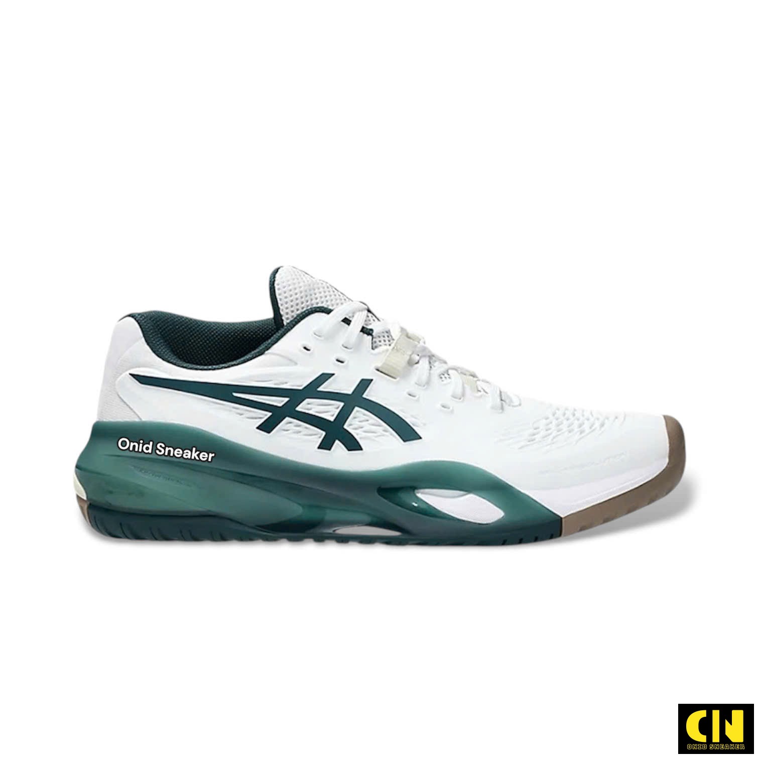 Giày Asics Gel-Resolution X White Saxon Green 1041A481-111 Giày Asics Gel-Resolution X White Saxon Green 1041A481-111