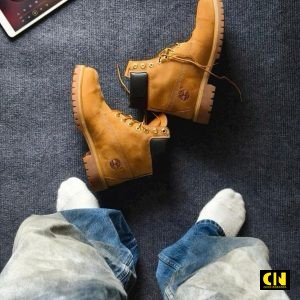 Giay Boot Timberland Ban Da Lon Xin Mau Nau Vang Giày Boot Timberland Bản Da Lộn Xịn Màu Nâu Vàng