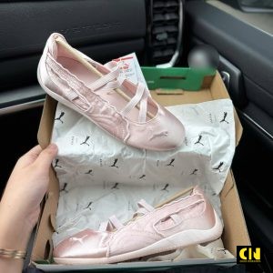 Giay Bup Be Puma Speedcat Ballet Venus Hong Nhung Trang Giày Búp Bê Puma Speedcat Ballet Venus Hồng Nhung Trắng