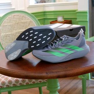 Giay Chay Bo Adidas Adizero Evo Sl Mau Xam Xanh Carbon Giày Chạy Bộ Adidas Adizero Evo SL Màu Xám Xanh Carbon