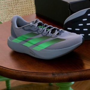 Giay Chay Bo Adidas Adizero Evo Sl Woven Xam Xanh Giày Chạy Bộ Adidas Adizero Evo SL Woven Xám Xanh