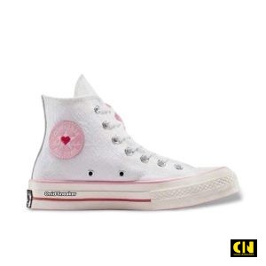 Giay Converse Chuck 70 Rose Vintage White Pink A14798C Giày Converse Chuck 70 Rose Vintage White Pink A14798C