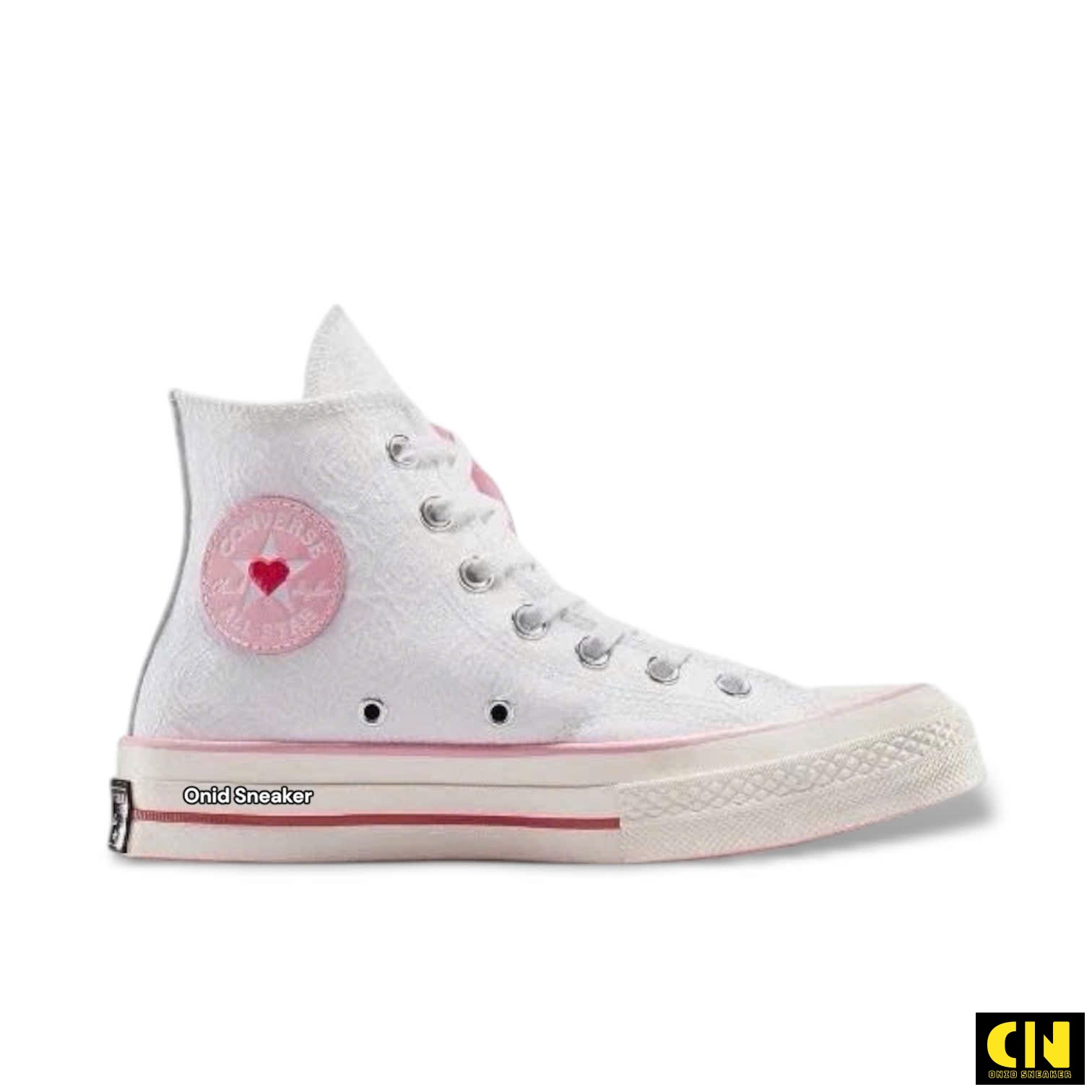 Giày Converse Chuck 70 Rose Vintage White Pink A14798C Giày Converse Chuck 70 Rose Vintage White Pink A14798C