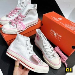 Giay Converse Chuck 70 Theu Hoa Hong Giày Converse Chuck 70 Thêu Hoa Hồng