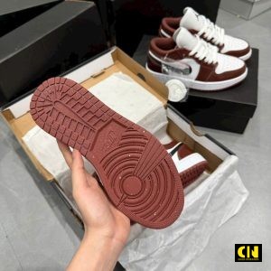Giay Jordan 1 Low Mau Do Tram Giày Jordan 1 Low Màu Đỏ Trầm
