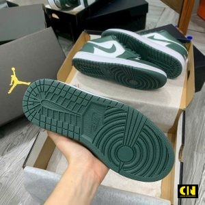 Giay Jordan 1 Low Mau Trang Xanh Ngoc Giày Jordan 1 Low Màu Trắng Xanh Ngọc
