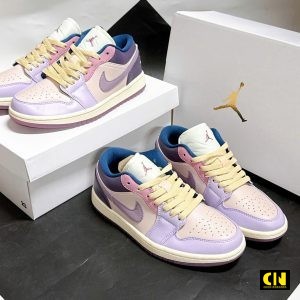 Giay Jordan 1 Low Pastel Purple Pink Giày Jordan 1 Low Pastel Purple Pink