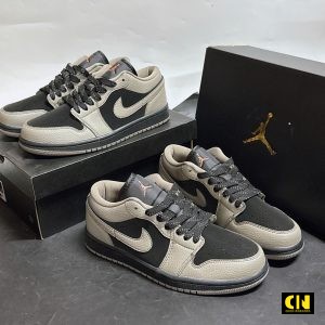 Giay Jordan 1 Low Se Ban Dac Biet Mau Xam Reu Den Giày Jordan 1 Low SE Bản Đặc Biệt Màu Xám Rêu Đen