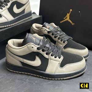 Giay Jordan 1 Low Se Xam Den Co Thap Giày Jordan 1 Low SE Xám Đen Cổ Thấp
