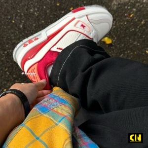 Giay Louis Vuitton Lv Trainer Trang Do Full Box Giày Louis Vuitton LV Trainer Trắng Đỏ Full Box
