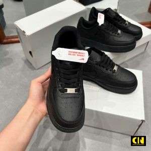 Giay Nike Af1 Co Thap Mau Den Giày Nike AF1 Cổ Thấp Màu Đen