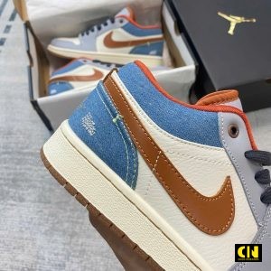 Giay Nike Air Jordan 1 Low Denim Phantom Giày Nike Air Jordan 1 Low Denim Phantom