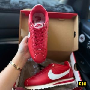Giay Nike Cortez Mau Do Trang Giày Nike Cortez Màu Đỏ Trắng