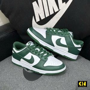Giay Nike Dunk Low Michigan State Giày Nike Dunk Low Michigan State