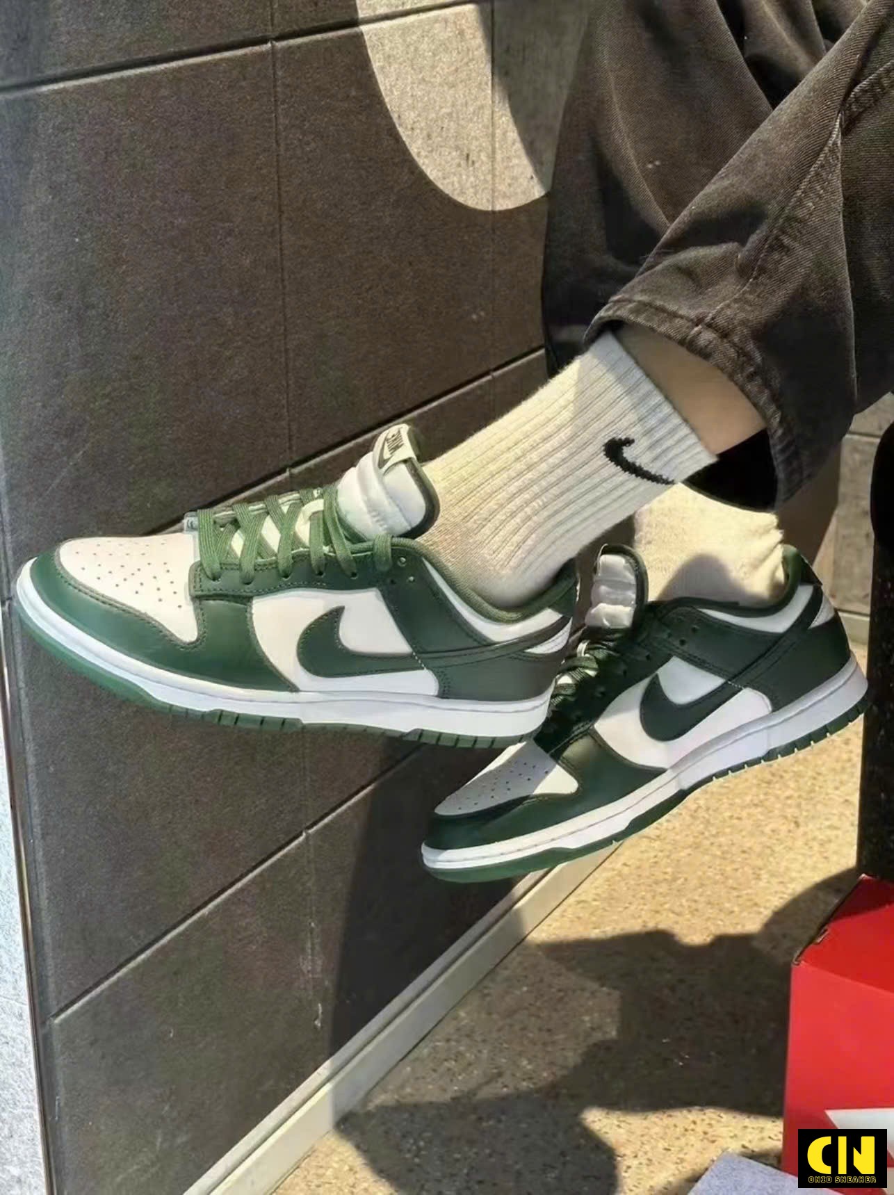 Giày Nike Dunk Low White Green Giày Nike Dunk Low White Green