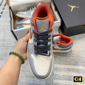 Giay Nike Jordan 1 Low Denim Phantom Giày Nike Jordan 1 Low Denim Phantom