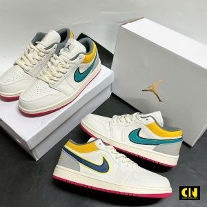 Giay Nike Jordan 1 Low Premium Yellow Ochre Giày Nike Jordan 1 Low Premium Yellow Ochre