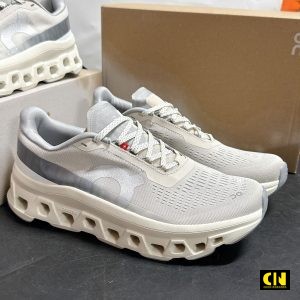 Giay On Running Cloudmonster White Beige Like Auth Giày On Running Cloudmonster White Beige Like Auth