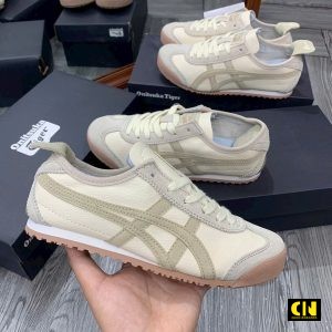 Giay Onitsuka Tiger Mexico 66 Beige Full Box Giày Onitsuka Tiger Mexico 66 Beige Full Box