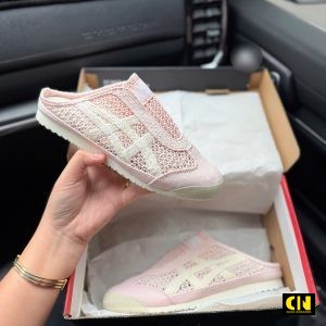Giay Onitsuka Tiger Mexico 66 Sabot Pink Like Auth Giày Onitsuka Tiger Mexico 66 Sabot Pink Like Auth
