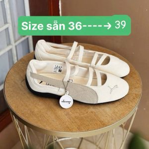 Giay Puma Speedcat Ballet Mau Trang Kem Alpine Snow Giày Puma Speedcat Ballet Màu Trắng Kem Alpine Snow