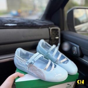 Giay Puma Speedcat Ballet Xanh Bac Giày Puma Speedcat Ballet Xanh Bạc