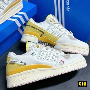 Giay Sneaker Adidas Forum Low Cl Disney Trang Vang Giày Sneaker Adidas Forum Low CL Disney Trắng Vàng