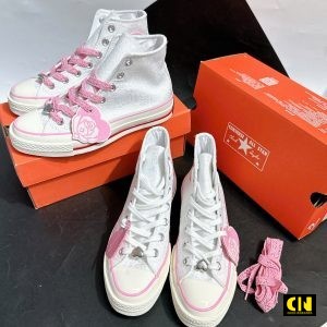 Giay Sneaker Converse Chuck 70 Rose Vintage White Pink Giày Sneaker Converse Chuck 70 Rose Vintage White Pink