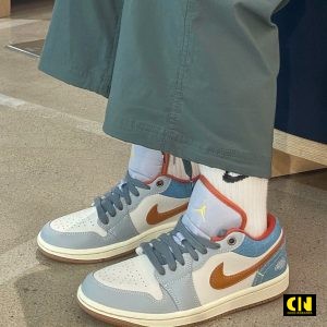 Giay Sneaker Jordan 1 Low Denim Phantom Multi Giày Sneaker Jordan 1 Low Denim Phantom Multi