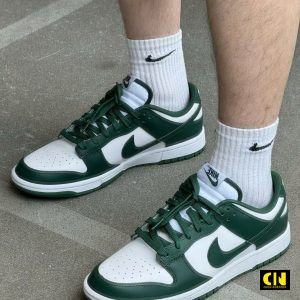 Giay Sneaker Nike Dunk Low Team Green Giày Sneaker Nike Dunk Low Team Green