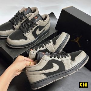 Giay Sneaker Nike Jordan 1 Low Se Olive Grey Giày Sneaker Nike Jordan 1 Low SE Olive Grey