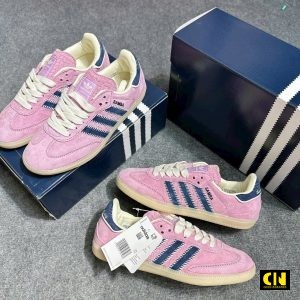 Giày Sneaker Nữ Adidas Notitle X Samba OG Màu Hồng