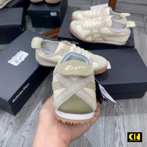 Giay Sneaker Onitsuka Tiger Mexico 66 Beige Green Moss Giày Sneaker Onitsuka Tiger Mexico 66 Beige Green Moss
