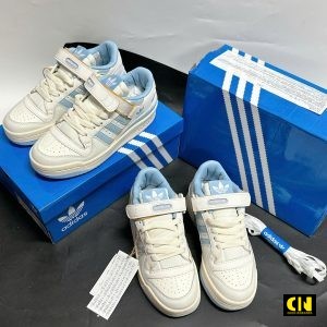 Giay The Thao Adidas Forum 84 Low Cloud White Blue Giày Thể Thao Adidas Forum 84 Low Cloud White Blue