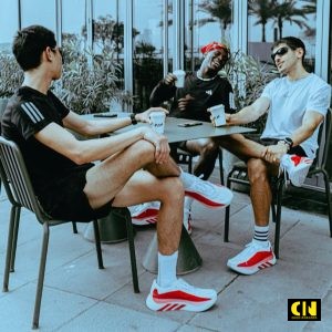 Giay The Thao Adidas Hyperboost Edge White Red Giày Thể Thao Adidas Hyperboost Edge White Red