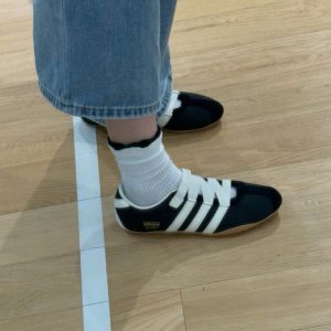 Giay The Thao Adidas Tokyo Mj Core Cream Black Trang Den Giày Thể Thao Adidas Tokyo MJ Core Cream Black Trắng Đen