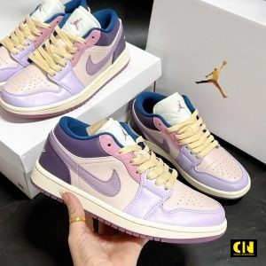 Giay The Thao Nike Air Jordan 1 Low Pastel Purple Giày Thể Thao Nike Air Jordan 1 Low Pastel Purple