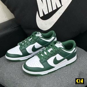 Giay The Thao Nike Dunk Low Michigan State Giày Thể Thao Nike Dunk Low Michigan State