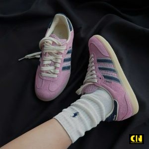 Giay The Thao Nu Adidas Samba Og X Notitle Pink Giày Thể Thao Nữ Adidas Samba OG X Notitle Pink