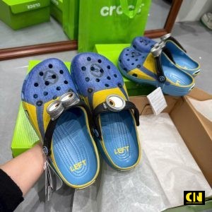Dep Suc Crocs Classic Despicable Me Minions Dép Sục Crocs Classic Despicable Me Minions