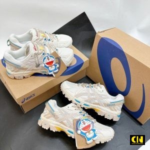 Giay Asics Gel Kahana 8 Doraemon White Cream Fullbox Giày ASICS GEL KAHANA 8 Doraemon White Cream Fullbox