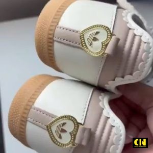 Giay Adidas Samba Jane Trang Hong Full Box Giày Adidas Samba Jane Trắng Hồng Full Box