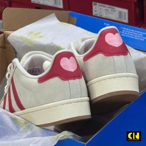 Giay Adidas Superstar 2 Valentines Day Cream White Giày Adidas Superstar 2 Valentine's Day Cream White